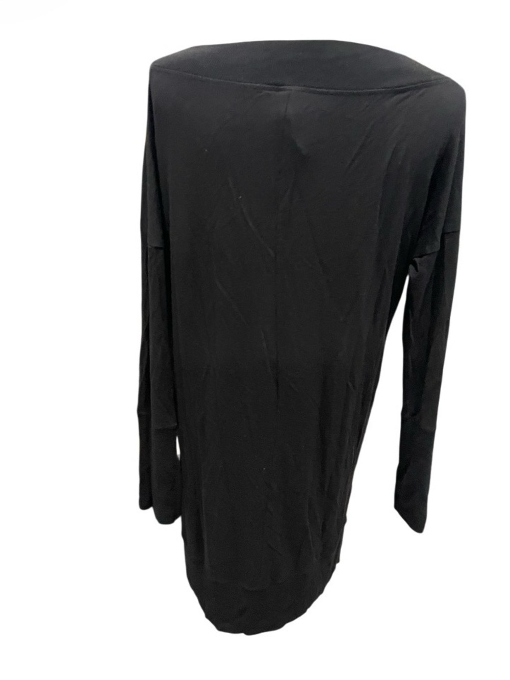 Athleta Solitude Pull over Women's Black Long Sleeve Knit Dress Size Medium - Picture 5 of 5